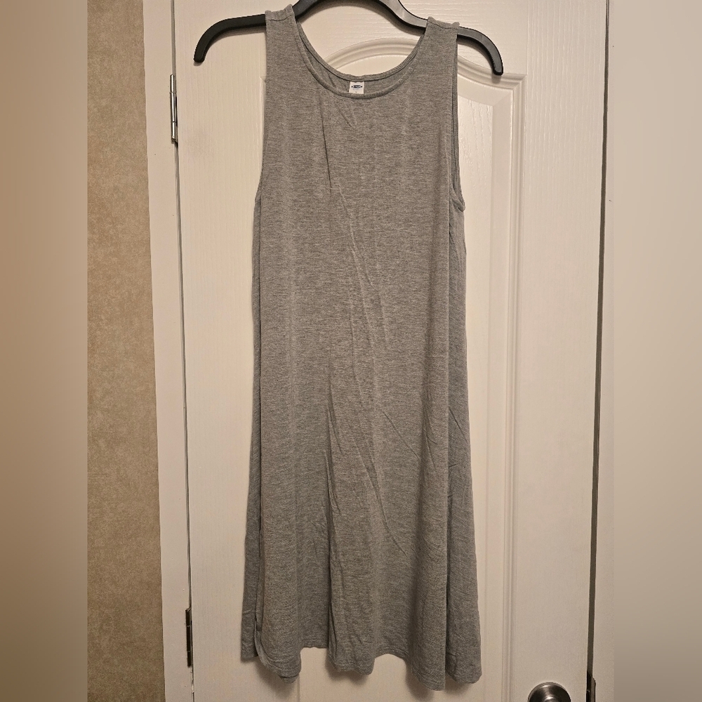 SALE 3/$15 Old Navy Gray Sleeveless Tank Dress